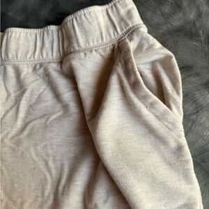Hanes Womens Light Tan wide leg sweats